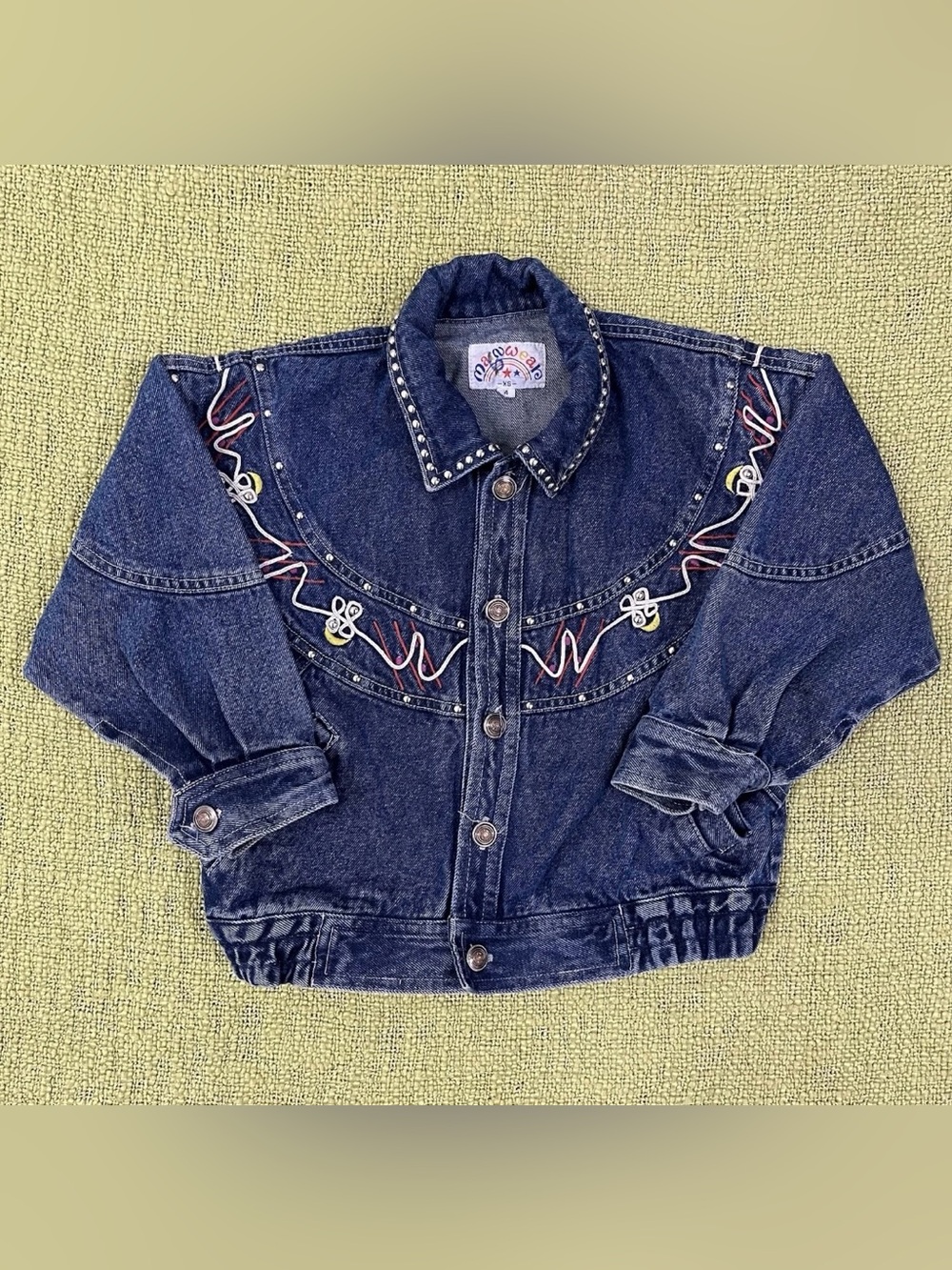 Vintage 80s Kids Denim Jacket